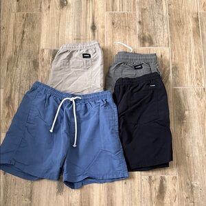 RSQ Men's Athletic Shorts - Blue, Gray, Black, Tan